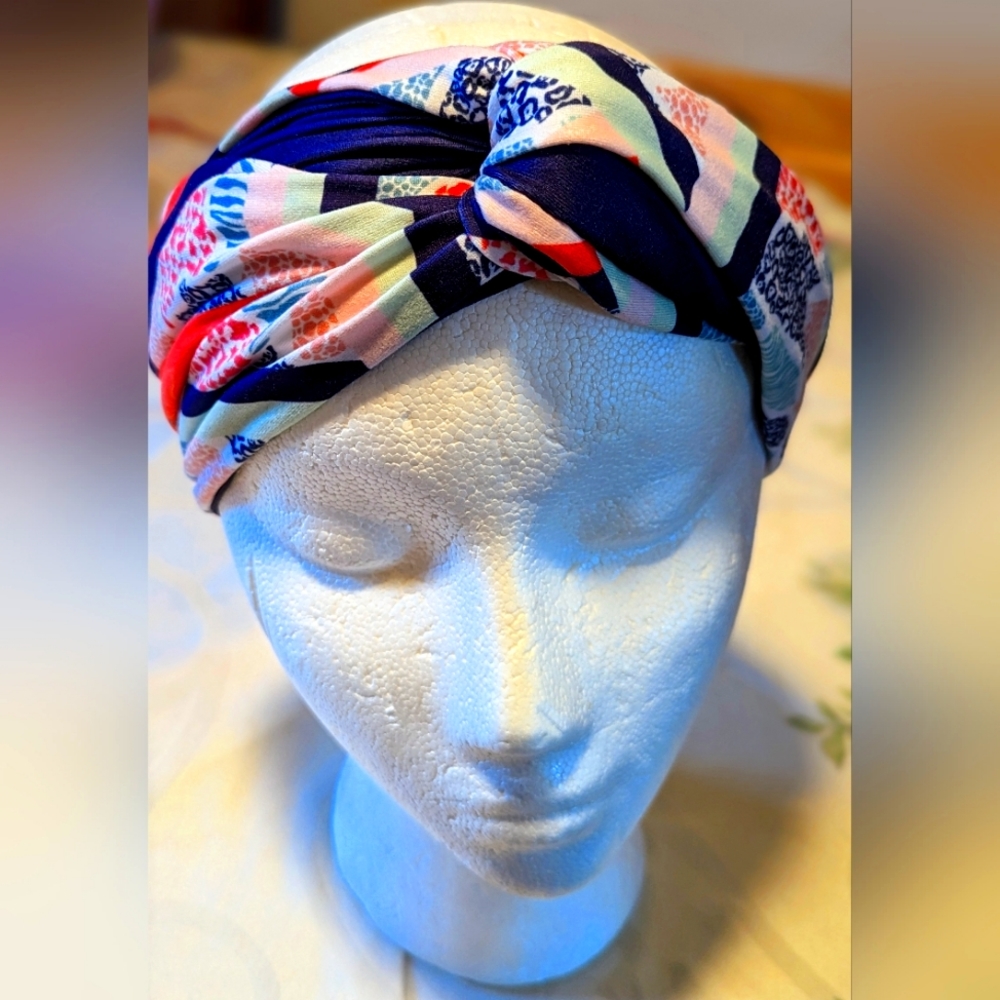 Sassy Jones Multi Color Truban Handband